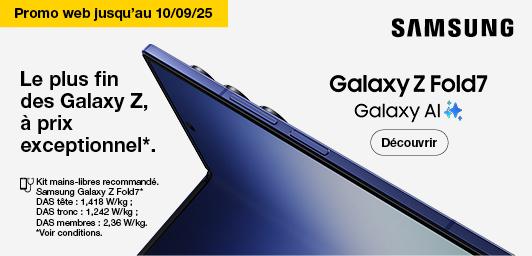 Promo Samsung Galaxy Z Fold 7