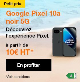 Google Pixel 10a est à petit prix