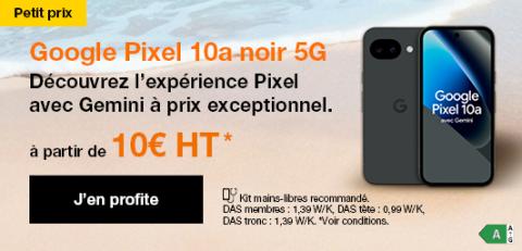 Google Pixel 10a est à petit prix