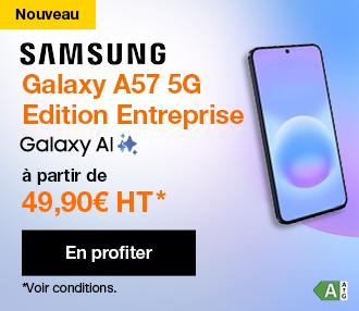 Promo. Galaxy A57 à partir de 1€